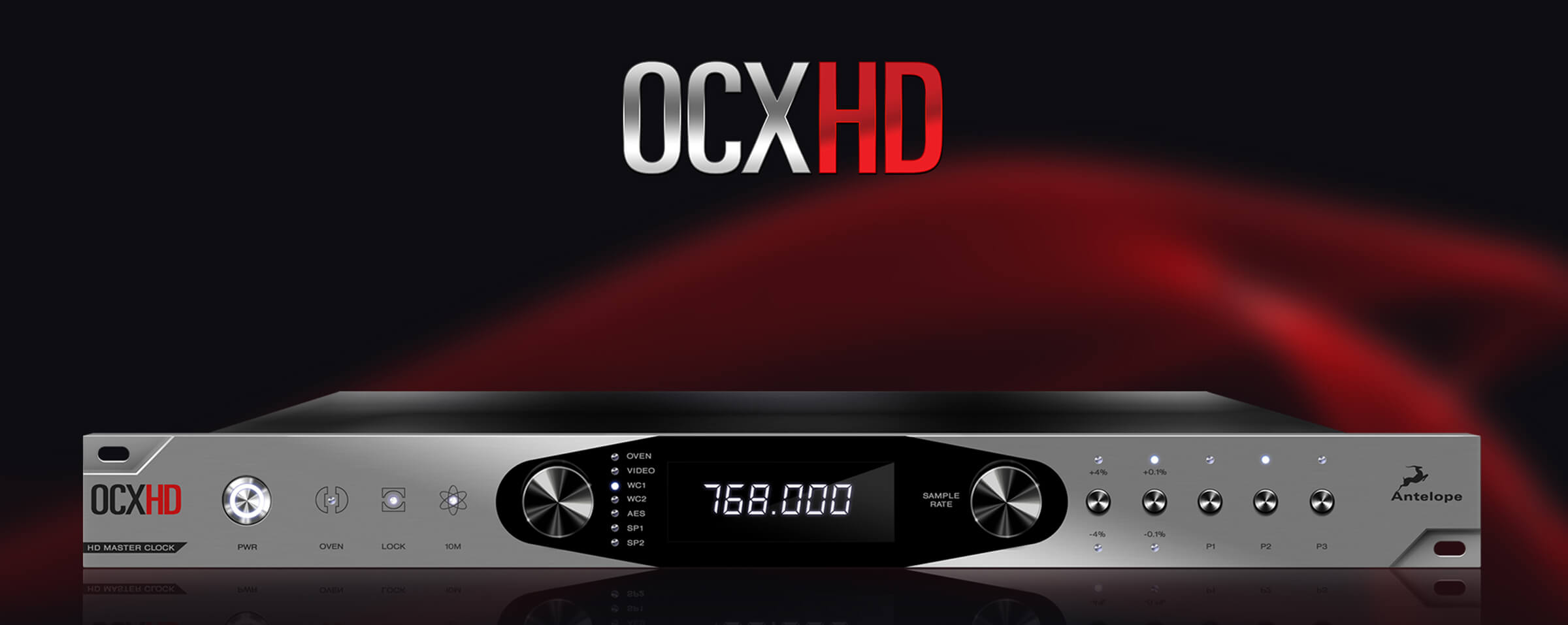 OCX HD | Master Clock | Antelope Audio | Antelope Audio