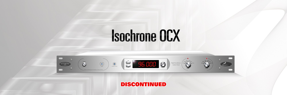 Isochrone OCX | Audio Master Clock | Antelope Audio | Antelope Audio