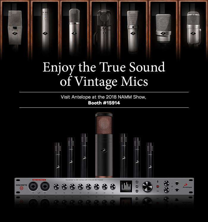 Antelope Audio's Mic Emulation