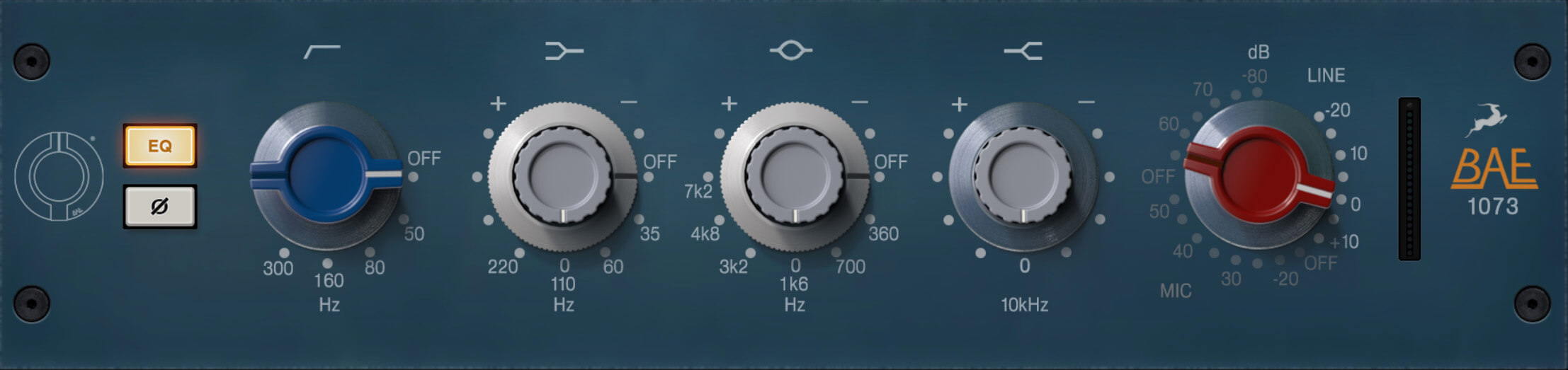 neve 1073 plugin modeled