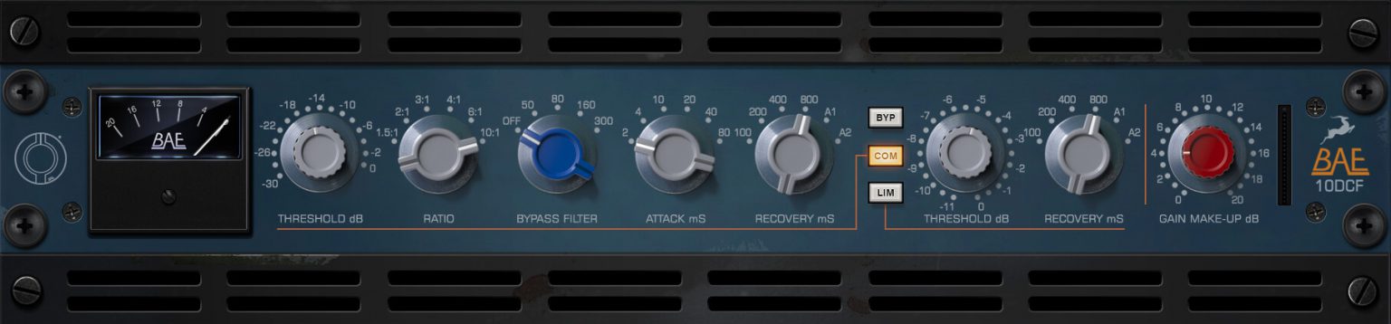 BAE 10DCF | Compressor Plugin | Antelope Audio | Antelope Audio