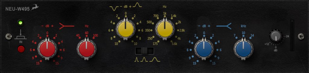 NEU-W495 | 3-Band EQ Plugin | Antelope Audio | Antelope Audio