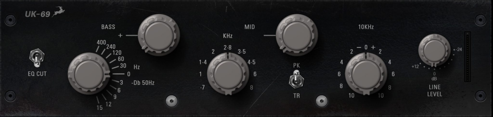 UK-69 | 3-Band EQ / HPF Plugin | Antelope Audio | Antelope Audio