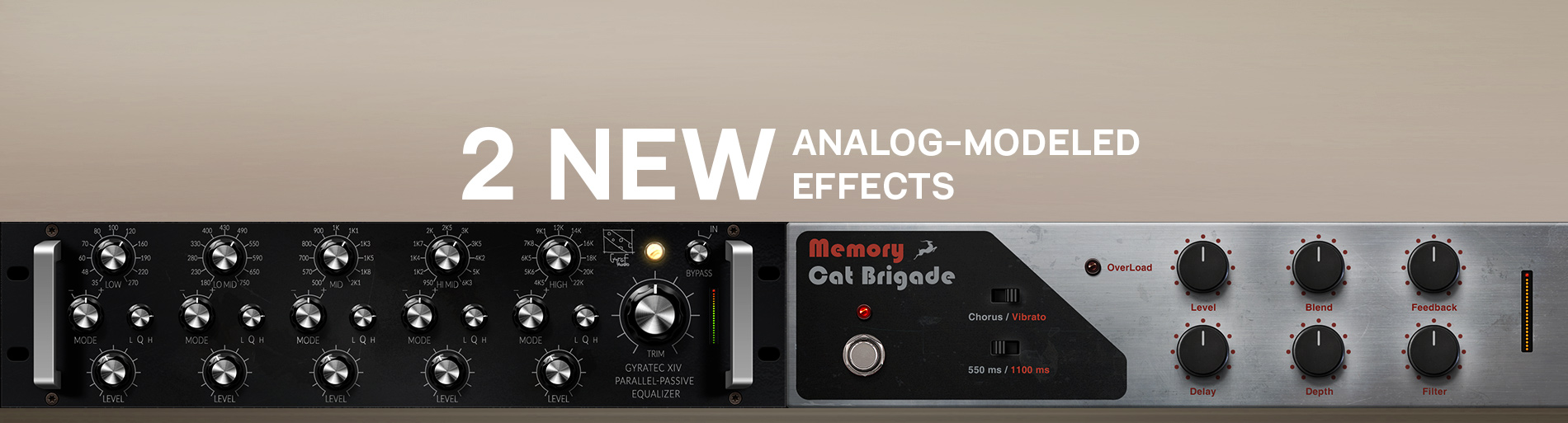 Introducing Our First-Ever Delay Effect and a New Gyraf Audio EQ