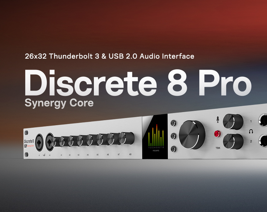 Discrete 8 Pro Synergy Core | Antelope Audio