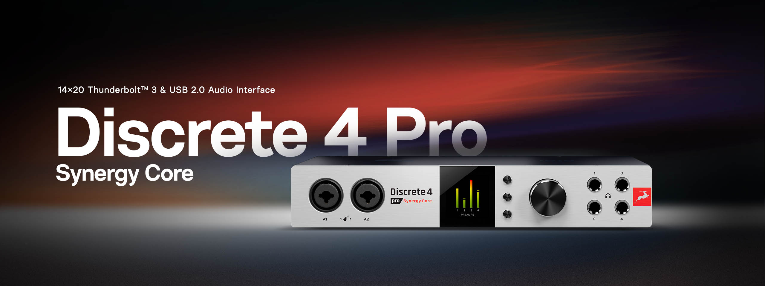 オーディオ機器 アンプ Discrete 4 Pro Synergy Core | Antelope Audio