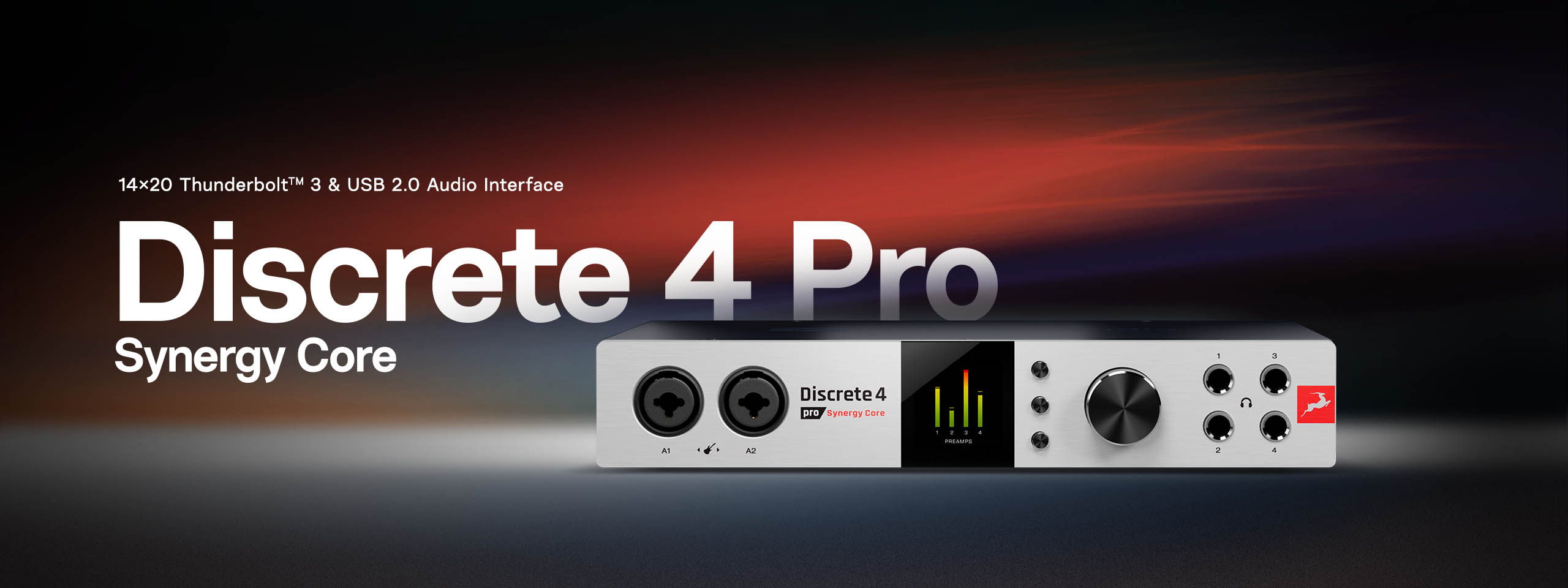 Discrete 4 Pro Synergy Core | Key Features | Antelope Audio