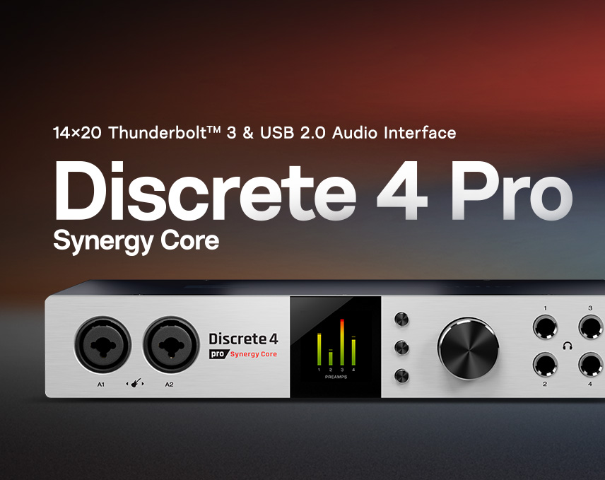 Discrete 4 Pro Synergy Core | Antelope Audio