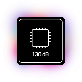 130 dB Chip in color