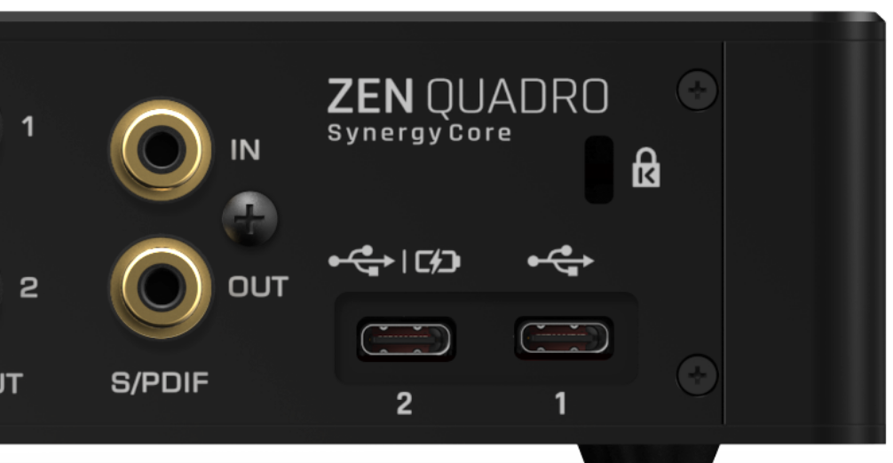 Zen Quadro 03 Dual usb