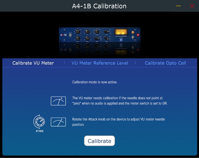 A4 1B Control panel screenshot