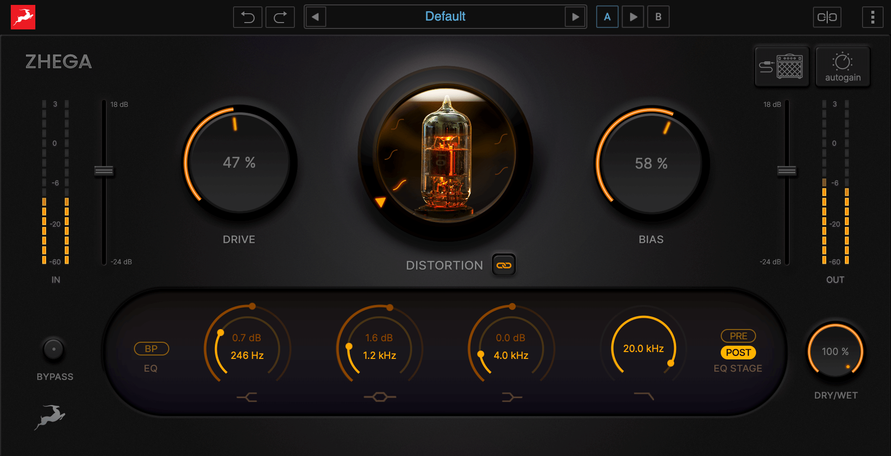 Unleash Analog Fury: ZHEGA Distortion & Saturation Plugin