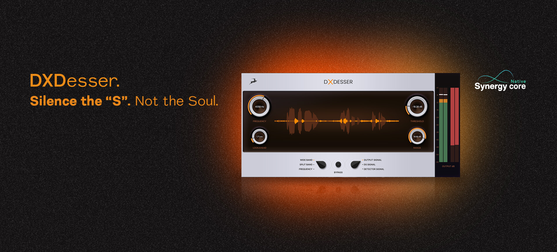 Introducing DXDesser: Powerful, Precision De-Essing Now in Synergy Core Native
