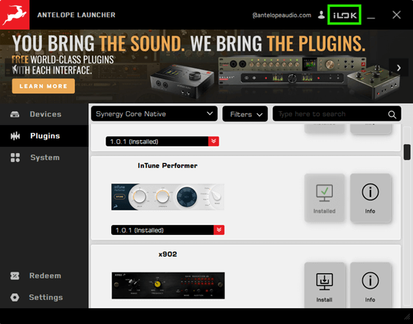 Get Started Native - EN | Antelope Audio
